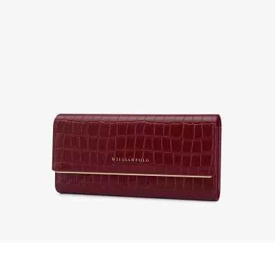 FEMME FOLIO RED PURSE